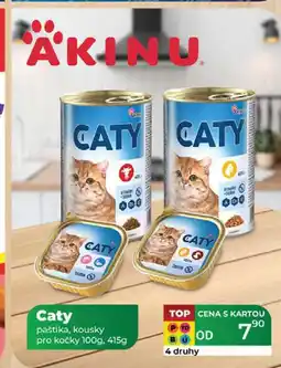 Tamda Foods Caty paštika, kousky pro kočky 100g, 415g nabídka