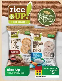 Tamda Foods Rice Up rýžové chipsy 60g nabídka