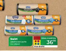 Tamda Foods Swirl Swirl zatahovací pytle na odpad nabídka