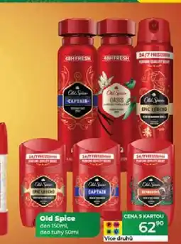 Tamda Foods Old Spice deo 150ml, deo tuhý 50 ml nabídka