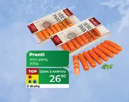 Tamda Foods Prantl mini párky 200g nabídka
