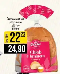 Jip Šumava chléb s kmínem plátky nabídka