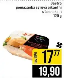 Jip Gastro pomazánka sýrová pikantní s česnekem nabídka