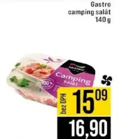 Jip Gastro camping salát nabídka