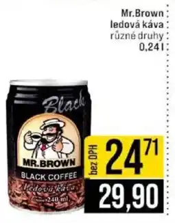 Jip Mr.Brown ledová káva nabídka