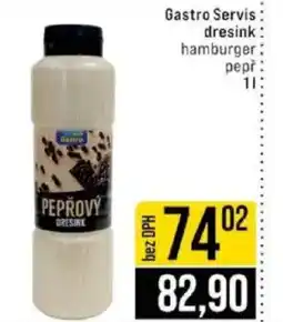 Jip Gastro Servis dresink hamburger pepř nabídka