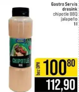 Jip Gastro Servis dresink chipotle BBQ jalapeño nabídka