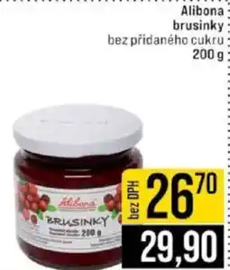 Jip Alibona brusinky bez přidaného cukr nabídka