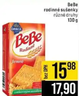 Jip OPAVIA BeBe rodinné sušenky nabídka