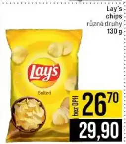 Jip Lay's chips nabídka