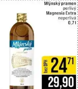 Jip Mlýnský pramen perlivý Magnesia Extra neperlivȧ nabídka