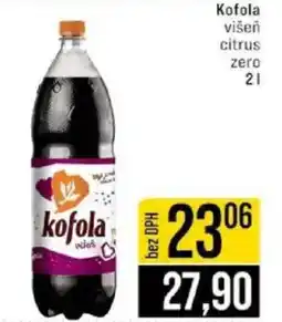 Jip Kofola višeň citrus zero nabídka