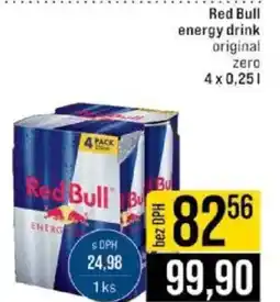 Jip Red Bull energy drink original zero nabídka