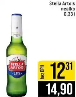 Jip Stella Artois nealko nabídka