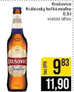 Jip Krušovice Královsky hořké nealko nabídka