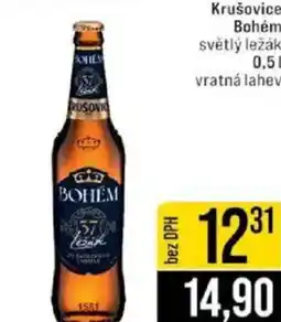 Jip Krušovice Bohém světlý ležák nabídka