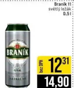 Jip Braník 11 světlý ležák nabídka