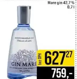 Jip Mare gin 42,7% nabídka