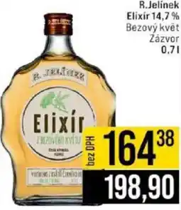 Jip R.Jelínek Elixír 14,7% Bezový květ Zázvor nabídka