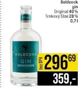 Jip Goldcock gin nabídka