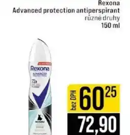 Jip Rexona Advanced protection antiperspirant nabídka