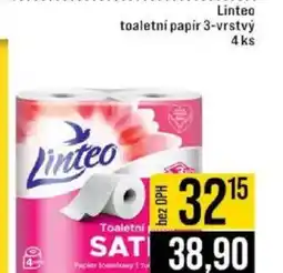 Jip Linteo toaletní papír 3-vrstvý nabídka