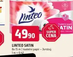 Terno Linteo satin 8x 15 m toaletní papír 3vrstvý nabídka