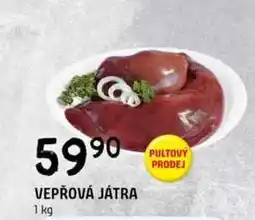 Terno Vepřová játra 1kg nabídka