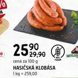 Terno Hasičská klobása 100g nabídka