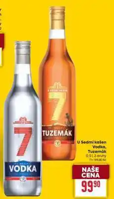 Billa U sedmi Kašen Vodka, Tuzemák nabídka