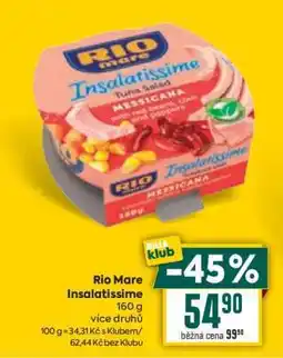 Billa RIO mare Insalatissime nabídka