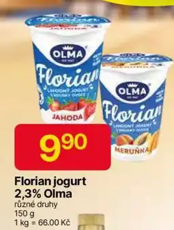 Hruška Florian jogurt 2,3 % Olma nabídka