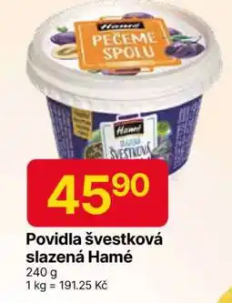 Hruška POVIDLA ŠVESTKOVÁ SLAZENÁ HAMÉ nabídka