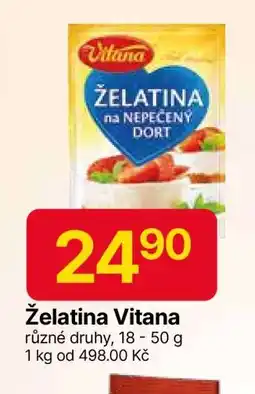 Hruška Želatina Vitana nabídka