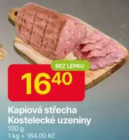 Hruška Kapiová střecha Kostelecké uzeniny nabídka