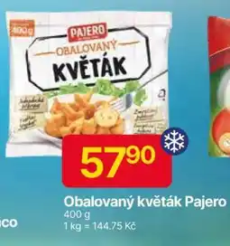 Hruška Obalovaný květák Pajero nabídka