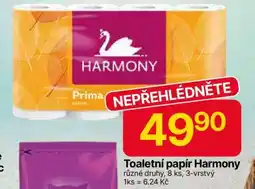 Hruška TOALETNÍ PAPÍR HARMONY nabídka