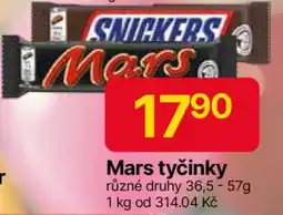 Hruška Mars Tyčinky nabídka
