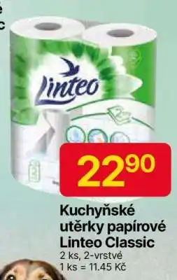 Hruška Kuchyňské utěrky papírové Linteo Classic nabídka