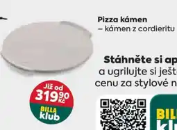 Billa Pizza kámen nabídka