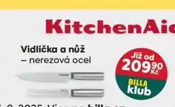 Billa Vidlička a nůž nabídka