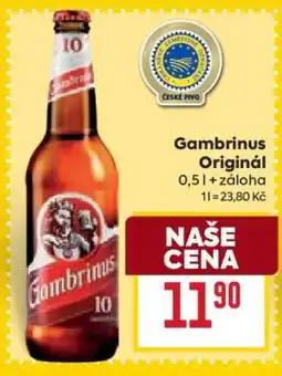 Billa Gambrinus Originál nabídka