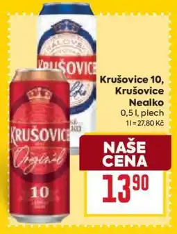 Billa Krušovice 10, Krušovice Nealko nabídka