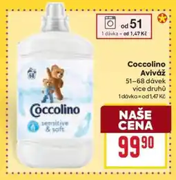 Billa Coccolino aviváž nabídka