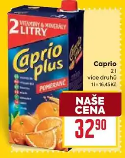 Billa Caprio plus Pomeranč nabídka