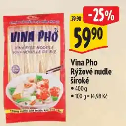 Albert Vina Pho Rýžové nudle široké nabídka