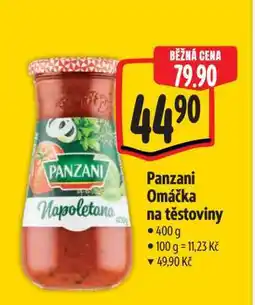 Albert Panzani Omáčka na těstoviny nabídka