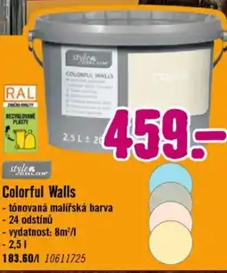 Hornbach Colorful Walls nabídka