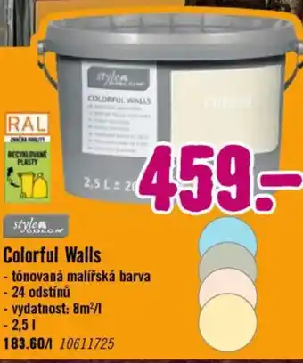 Hornbach Colorful Walls nabídka