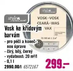 Hornbach Vosk ke křídovým barvám nabídka